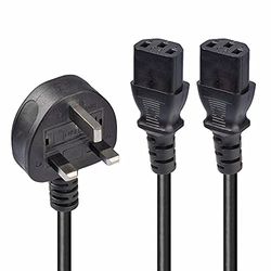 MicroConnect UK power cord splitter cable