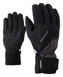 Ziener GUFFERT GTX Glove Alpine - Guanti da sci per adulti, impermeabili, traspiranti, colore: grafite/nero, 8