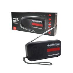 Radio - AM/FM-radio met 2AA batterijvoeding, groot ontwerp, helder geluid en eenvoudige tuning. Ideaal om te genieten van uw favoriete zenders