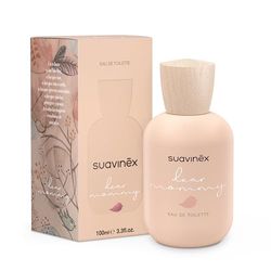 Suavinex, Colonia para Mujer Dear Mommy, Agua de Colonia para Mujer, Dermatológicamente Testada, Inspirada en la Colonia para Bebés Baby Cologne de Suavinex, Fragancia Fresca, Regalo para Mamá, 100 ml