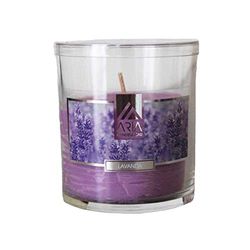 Aria Candele CAU, Art 900/C, glazen kaars, geurlavendel, levensduur 30 uur, voor gebruik binnenshuis
