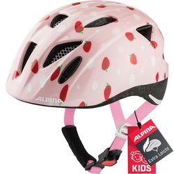 ALPINA Unisex - Kinderen, XIMO Fietshelm, strawberry rose gloss, 47-51 cm
