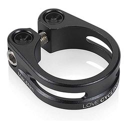 XLC PC-A01, Morsetto per Sella. Unisex-Adulti, Nero, Ø 34,9mm