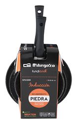 Orbegozo SFB 8300 - Set di 3 padelle in alluminio forgiato, diametro 18, 22 e 26 cm, superficie antiaderente, colore nero