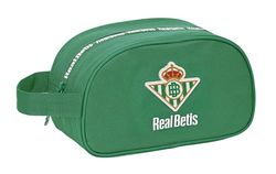 Real Betis BALOMPIÉ Toilettas voor kinderen, middelgroot, met handvat, toilettas voor kinderen, aanpasbaar aan de wagen, eenvoudige reiniging, comfortabel en veelzijdig, kwaliteit en duurzaamheid, 26