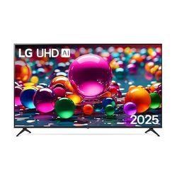 LG webOS UHD AI UA75 TV 75 pollici, Smart TV 4K Ultra HD, Processore α7 Gen8, webOS con AI, Filmmaker mode, HDR10, Gaming con VRR 4K@60Hz, Game Optimizer, Wi-Fi, 75UA75006LA 2025