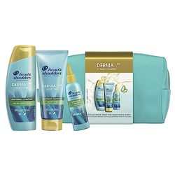 Head & Shoulders Shampoo, Balsamo e Maschera DERMAXPRO Set Regalo Trattamento Cute e Capelli Secchi