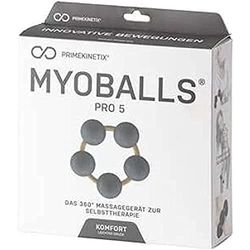 MYOBALLS PRO 5, Palla per Fitness Unisex Adulto, Nero