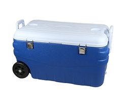 Cao 466 Refrigerador, adulto unissexo, azul/branco, 89 x 43,5 x 43,5 cm