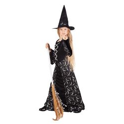 Boland - Costume d'ensemble sorcière magique pour enfants, robe longue avec chapeau, costume pour carnaval, Halloween ou fête à thème