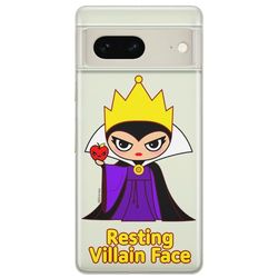 ERT GROUP mobiltelefonfodral för Google PIXEL 7 originalt och officiellt licensierat Disney mönster The Evil Queen 002 optimalt anpassad till formen på mobiltelefonen, gedeeltelijk transparant