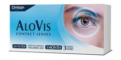 Alovis Contact Lenses, 3 Lenti A Contatto Mensili per la correzione della miopia -10,00