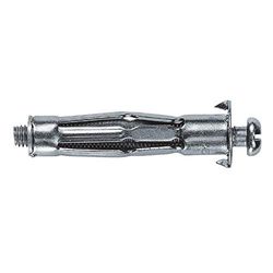 Fischer Lot de 50 chevilles HM métall. pour corps creux 4x45S