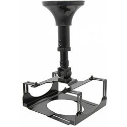 Pro Signal PSG02531 Verstelbare projector-plafondbeugel met kooi, zwart