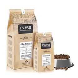 Avantis Pet Nutrición Inteligente Pure Grain Free Adult - Todas Las Razas - 12 kg - Comida 100% Completa y Equilibrada - con Pollo y sin Cereales para Perros con Intolerancia y Alergia