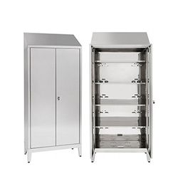 Glooke Selected Armadio, Acciaio Inox, Grigio, Taglia Unica