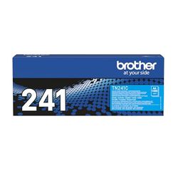 Brother TN-241C Toner Cartridge, Cyan, Single Pack, Standard Yield, Includes 1 x Toner Cartridge, Brother Genuine Supplies