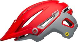 BELL Sixer MIPS, Casco Unisex, Ridgeline Matte Crimson/Gray, Medium