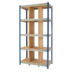 Action Handling ZRCB/18/09/06/5 Pigeon Hole Shelving Bay with 5 Shelve, 915 mm Width, 610 mm Length
