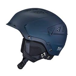 K2 Diversion - Casco de esquí y Snowboard para Hombre (Talla S), Color Azul Oscuro