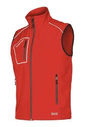 Softshell jas Snapy rood 4509 T-M