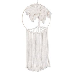 Solid Oak MACRAME MUUR HANGER PALM BOOM