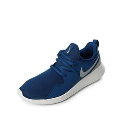 Nike Mixte Kinder Sneaker Tessen Sneakers Basses, Bleu (Gym Blue/Wolf Grey-W 400), 36 EU