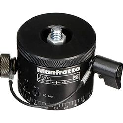 Manfrotto 300N Accessorio per Testa Serie Panoramiche con Rotazione a 360° per Fotografia