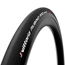 Vittoria Rubino Pro Speed opona składana, pełna czarna, 700 x 23c