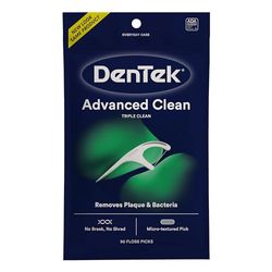 Dentek fil de médiators triple Nettoyer 90 emballée Menthe