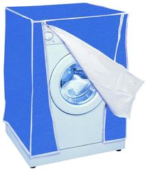 Parodi and Parodi maxi washing machine cover, waterproof, made of PEVA plastic, blue, 60 x 60 x 85 cm