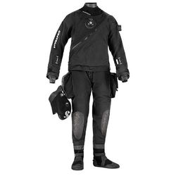 Scubapro EVERTECH Dry Respirant F. M Kit de détendeur pour plongée en Eau Froide Unisex-Adult, Black, M