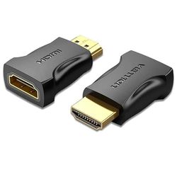 Watio Wave Adaptador hdmi - Adaptador hdmi Macho a Hembra, resolución 4K, Material Resistente, Ideal para conectar Dispositivos Multimedia y televisores. *