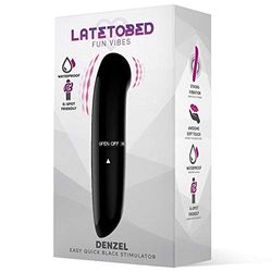 VIBRADOR DENZEL ESTIMULADOR EASY QUICK NEGRO