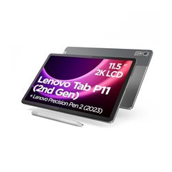 Lenovo Tab P11 (2e gen) Tablet | 11,5 inch 2K Touch Display | MediaTek Helio G99 | 4 GB RAM | 128 GB SSD | Android 13 | grijs | incl. Lenovo Precision Pen 2