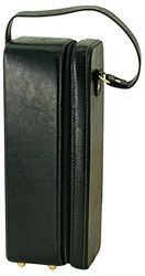 Friedrich|23 Flaschenbox, Feinsynthetik, 1Flasche, Schwarz Bolsa estanca, 33 cm, Negro (Schwarz)