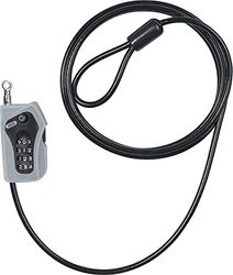Abus 52523 Antivol à câble, Noir, 200 cm