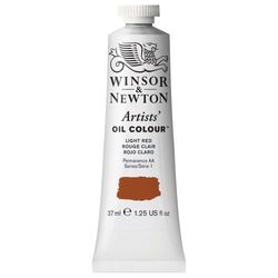 Winsor & Newton1214362 Artists' Oil Colour, professionele olieverf met maximale pigmentering en lichtechtheid - 37ml, Light Red