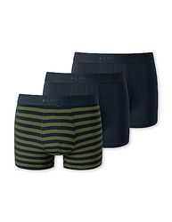 Schiesser Boxershorts voor heren, 3 stuks, biologisch katoen, 95/5 biologisch, Gesorteerd 3_180199, S