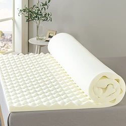 ZINUS Surmatelas en Mousse à mémoire de Forme rafraîchissante en cuivre Tourbillon de 5,1 cm, antimicrobien et résistant aux odeurs/Design de Flux d'air, lit Double