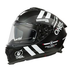 Challenger Helmet Warhawk Zwart / Wit / Rood XL (61/62 cm)