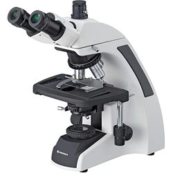 Bresser 5760700 Professionellt Trinokulärt Genomljus Mikroskop Science Infinity, 40–1 000 X, Vit