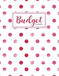 Budget Planner: Finance Monthly & Weekly Budget Planner Expense Tracker Bill Organizer Journal Notebook | Budget Planning | Budget Worksheets |Personal Business Money Workbook | Pink Dot Cover