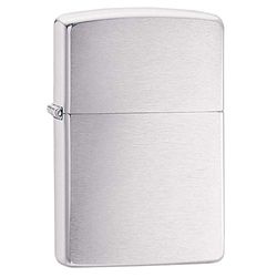 Zippo Armor Lighter - Brushed Chrome