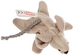 Nobby Jouet Peluche en Forme Souris Gris + Herbe à Chat pour Chat 3,5 cm