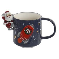 Tazza Mug DKD Home Decor Babbo Natale