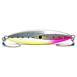 Mustad Staggerbod Slow Fall Jig Pink Chartreuse