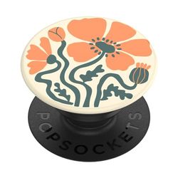 PopSockets: PopGrip - Supporto e Impugnatura per Telefoni Cellulari e Tablet con un Top Intercambiabile - Fall Fleur