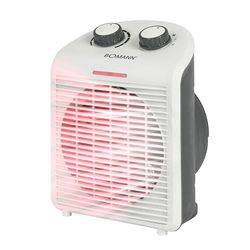 Bomann Luchtverhitter - Elektrische verwarmer - Luchtverhitter - Draagbare en compacte luchtverhitter 2 verwarmingsniveaus (1000/2000 W) Wit/HL 660401 CB BOMANN