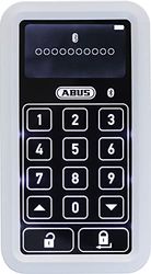 ABUS HomeTec Pro Bluetooth® Keyboard CFT3100 - Code Entry to Open the Front Door - for the HomeTec Pro Bluetooth® Door Lock Drive CFA3100 - White